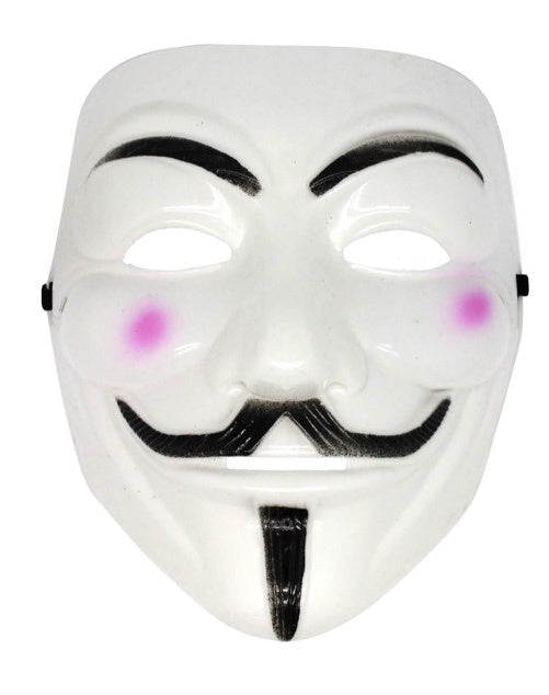 Plastic Anonymous Mask